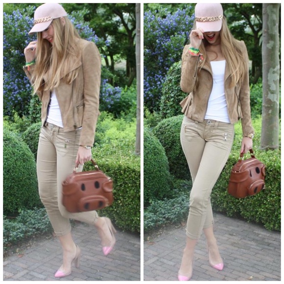 Zara suede leather jacket - Picture 8 of 8